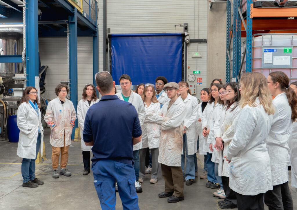 Visite étudiants de l'Itech site de Tanorga
