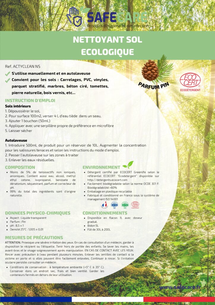 Fiche technique nettoyant sol écologique (fr)