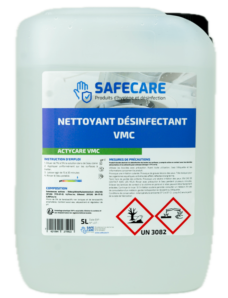 Nettoyant désinfectant VMC en bidon de 5L