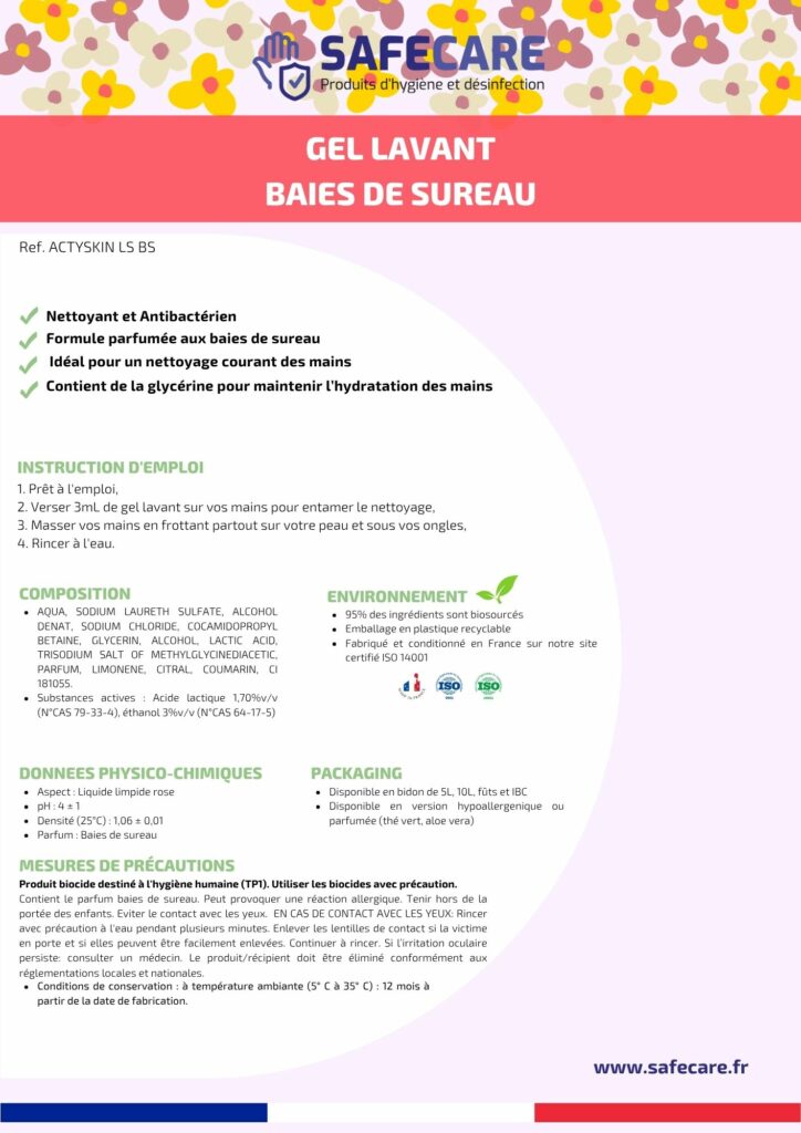 Fiche technique gel lavant baies de sureau (fr)
